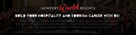 career hub 1 newport world resorts
